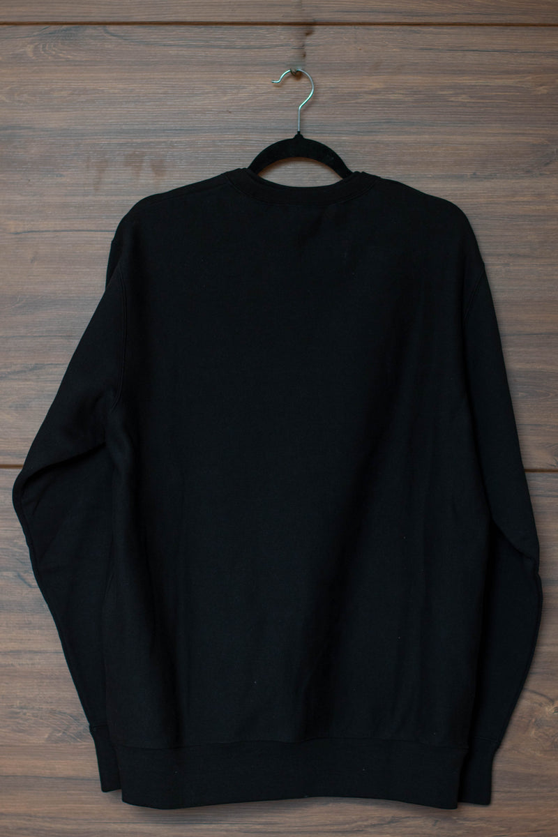 Moncler Maglia Girocollo Black Sweatshirt – Resell Stadium