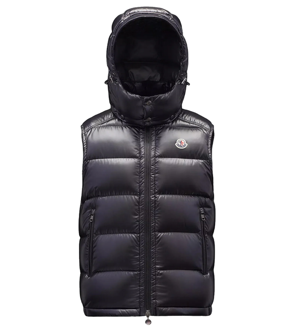 Moncler Bormes Vest Navy Size 3